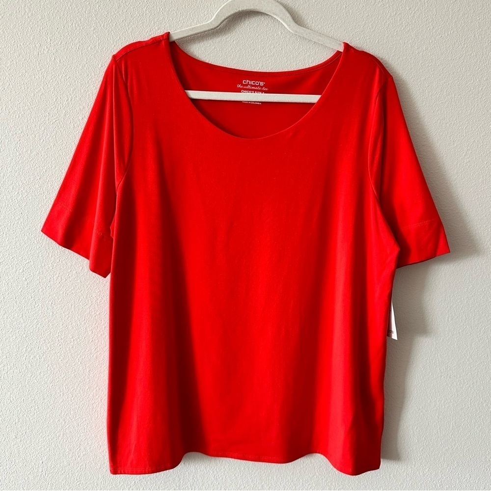 chicos the ultimate touch of cool short sleeve tee